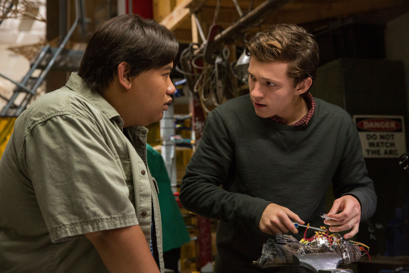 Ned and Peter get technical. Image: Sony